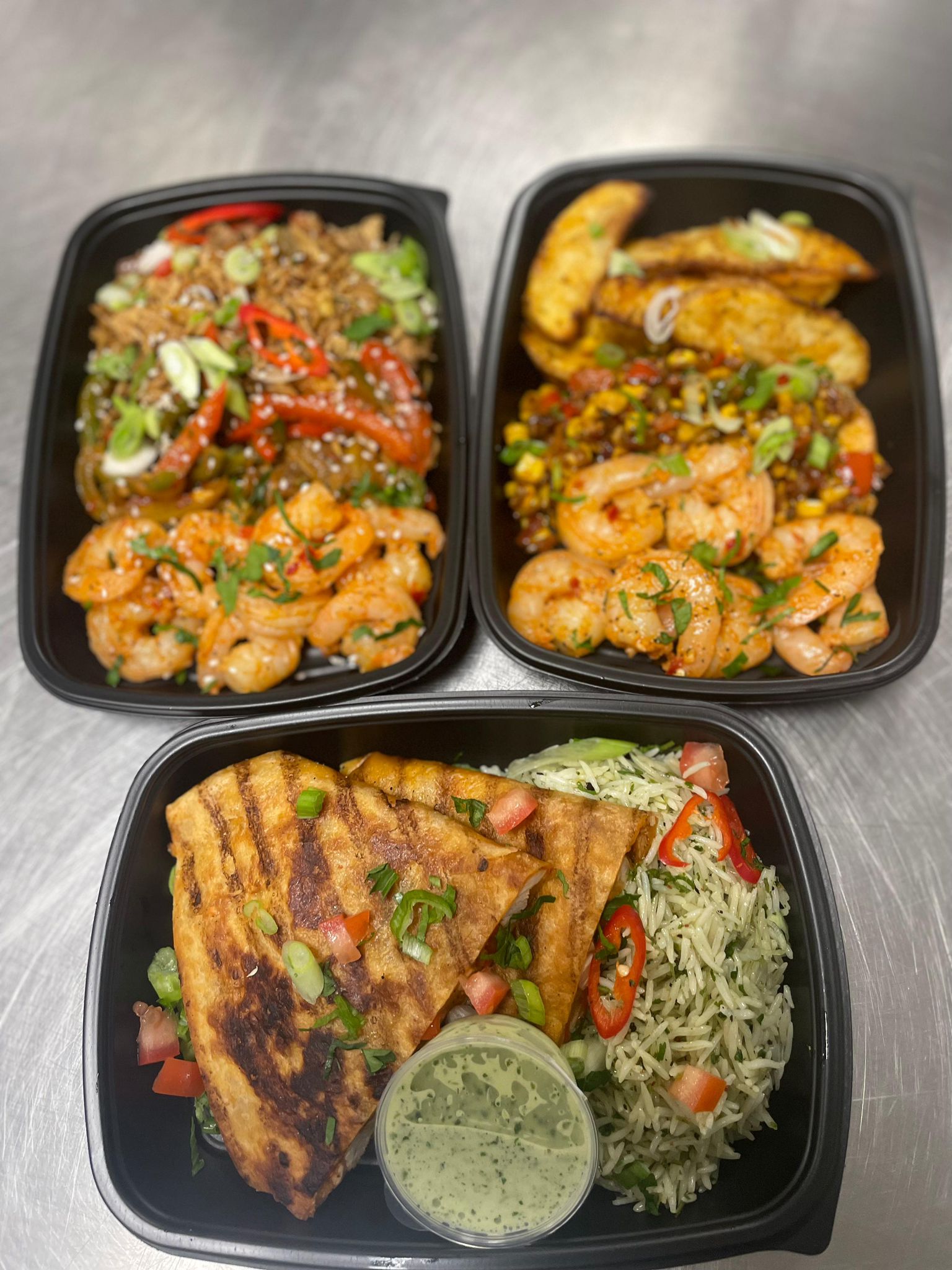 Selection of high-protein and low-carb corporate meals delivered in Chichester for wellbeing and productivity