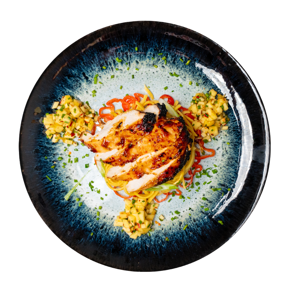 Chef-prepared, nutritious lunchtime chicken and garnish high quality meal delivered by Bosuprep for corporate wellness in Enfield. Boost your team's productivity with healthy meals