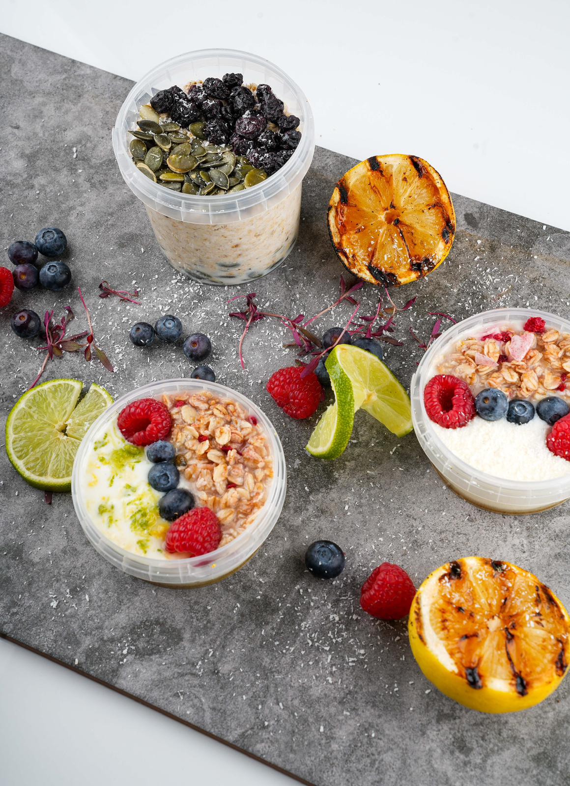 Selection of high-protein and low-carb corporate meals delivered in Watford for wellbeing and productivity