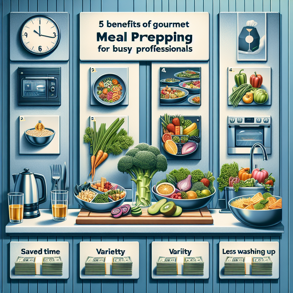5 Benefits of Gourmet Meal Prep for Busy Professionals